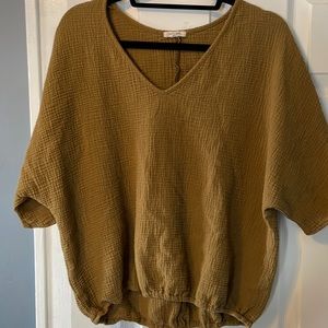 Suunday gauze dolman top